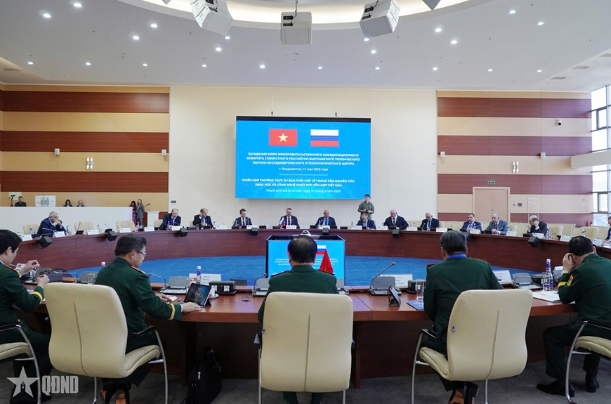Phiên họp Thường trực Ủy ban phối hợp liên Chính phủ về Trung tâm Nhiệt đới Việt - Nga năm 2025
